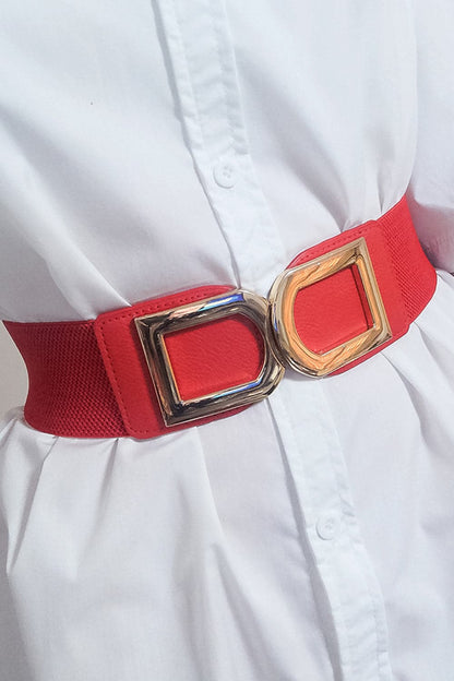 Double D Buckle PU Belt.