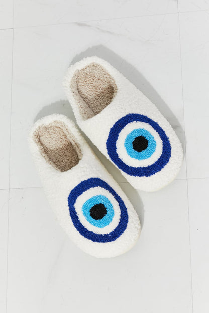 MMShoes Eye Plush Slipper.