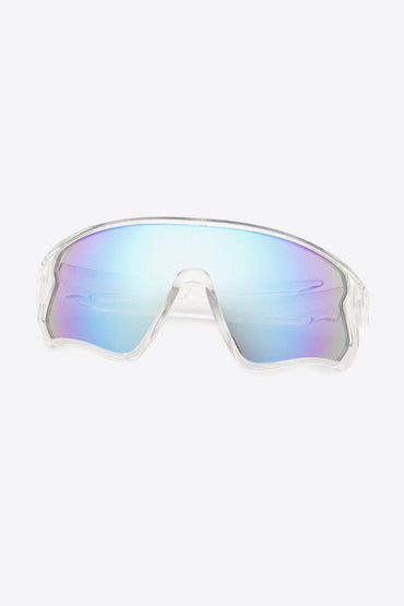 Polycarbonate Shield Sunglasses.