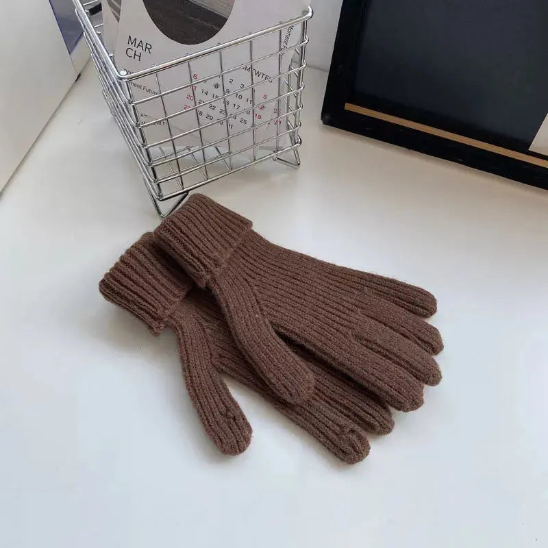 Warm Knitted Winter Gloves Simply Love