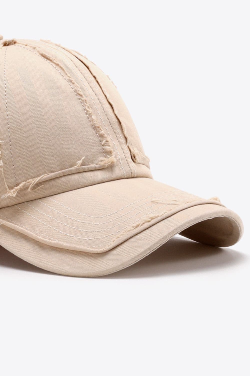 Distressed Adjustable Baseball Cap.