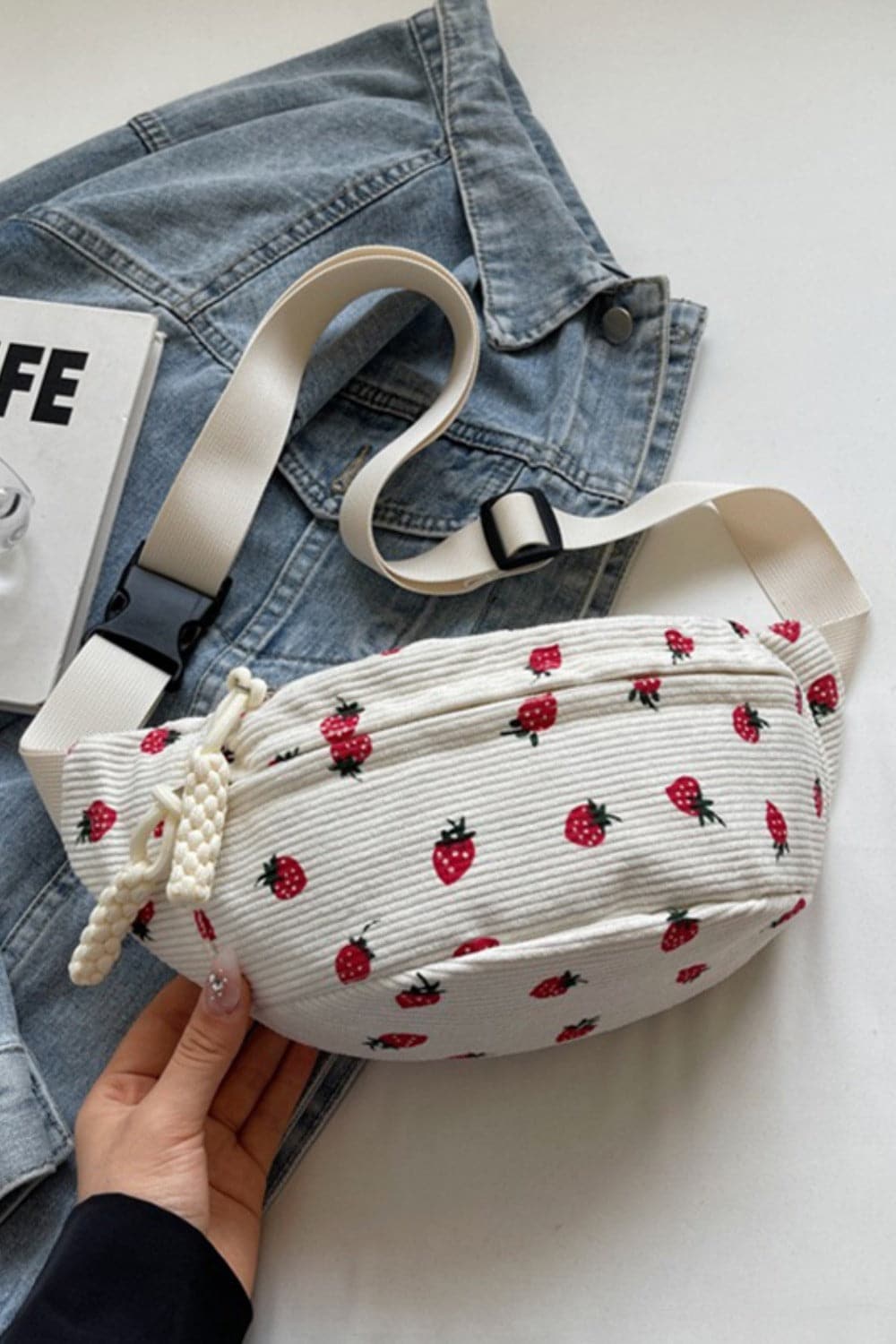 Stylish Printed Sling Bag with Adjustable Straps