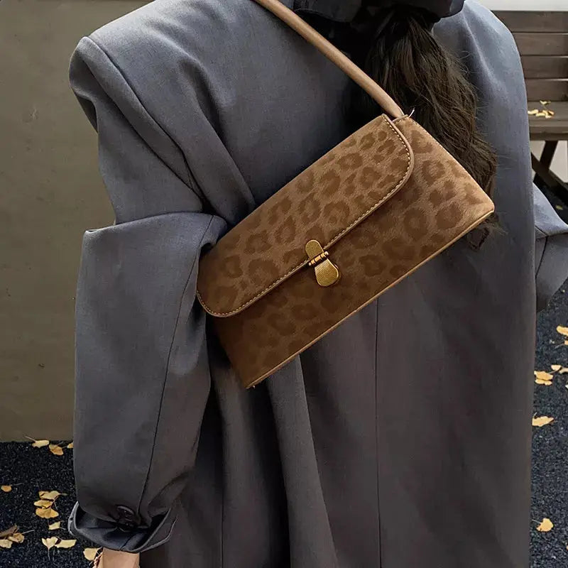 Leopard Print Shoulder Bag Simply Love