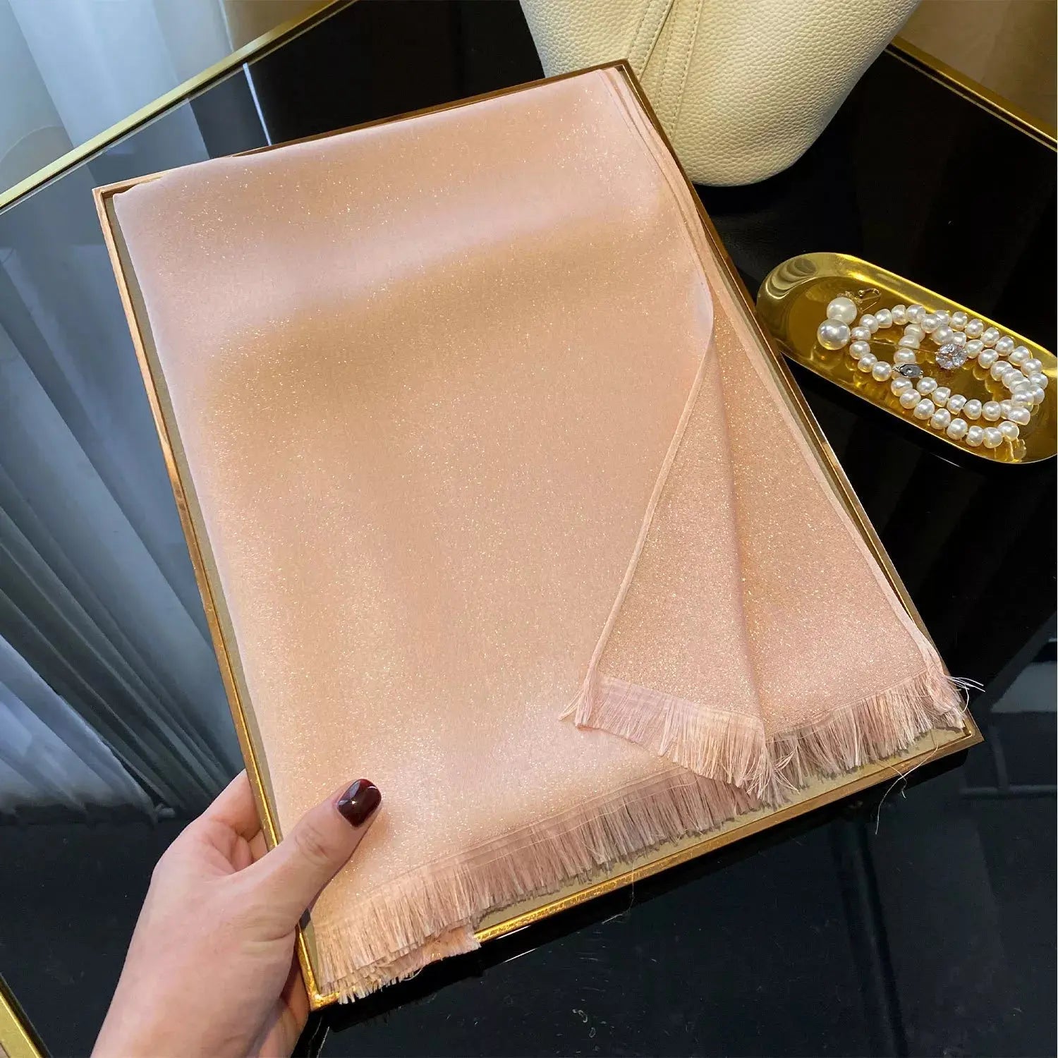 Raw Hem Scarf Simply Love