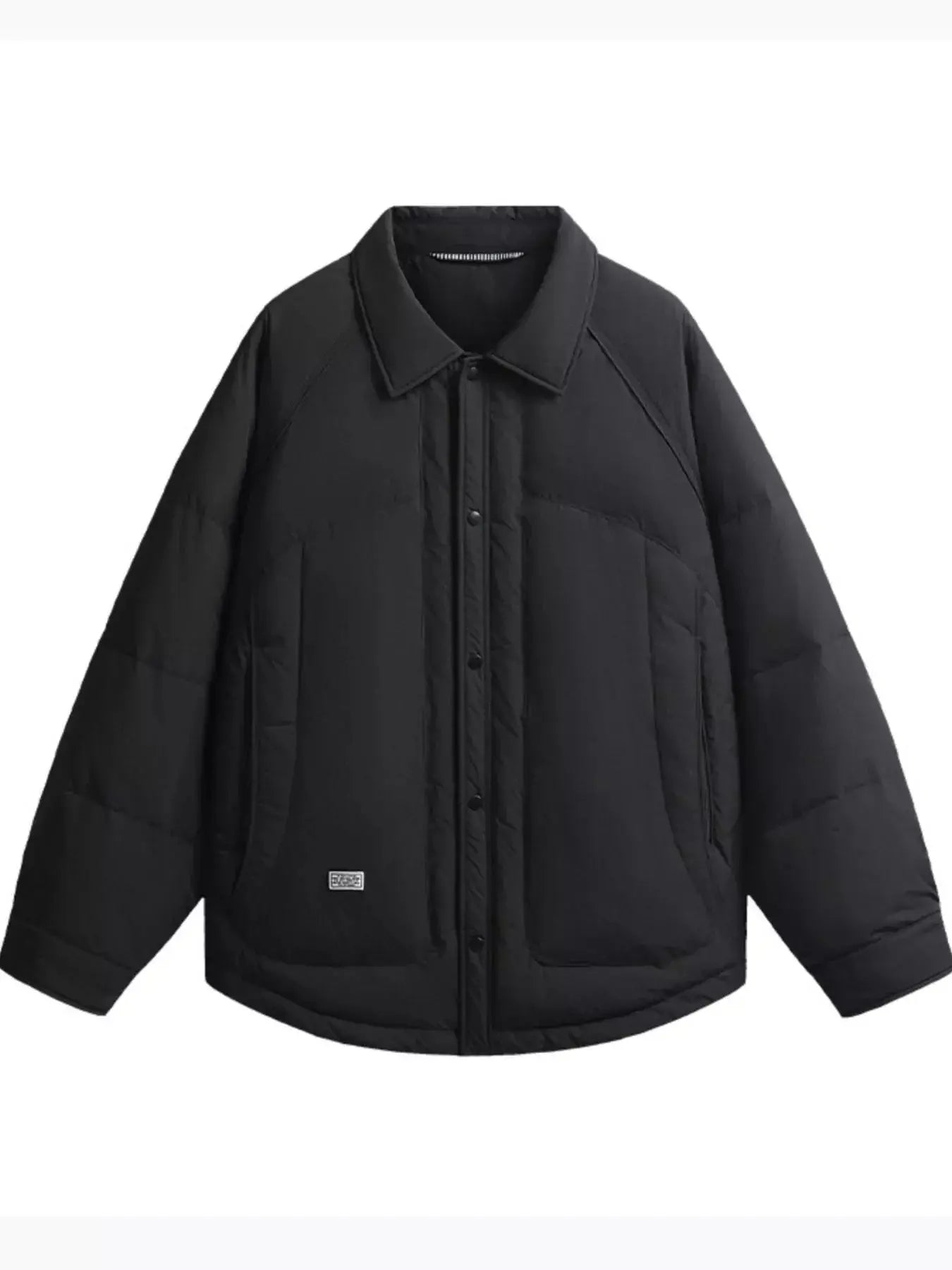Men’s Plus Size Lightweight Padded Snap-Down Jacket Simply Love