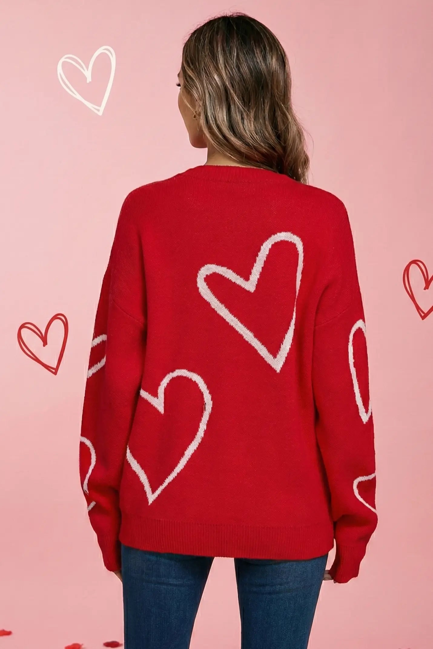 Heart sweater Miss Sparkling