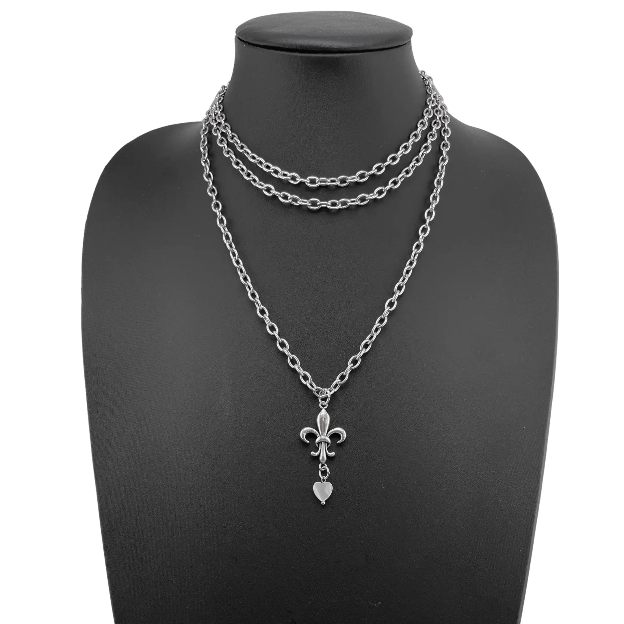 Love Fleur-de-Lis Essential Necklace Katia Designs