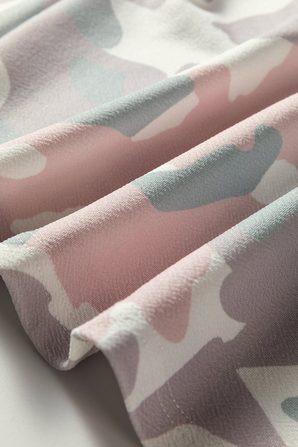 Green Plus Size Camouflage Print Drop Shoulder Pullover Dear-Lover Dropshipping