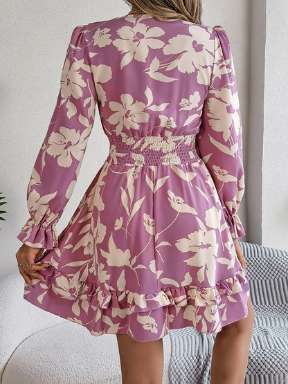 Simply Love: Ruffled Long Sleeve Dress