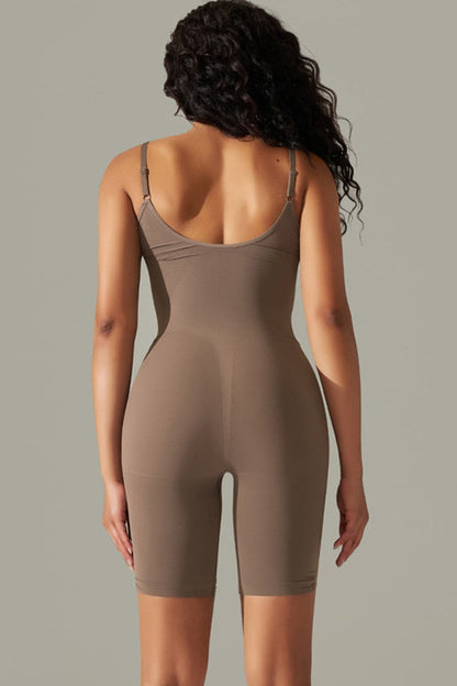 Spaghetti Strap Active Romper.