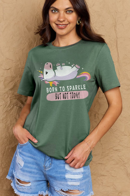 Simply Love: Sparkle Tee - Soft Cotton