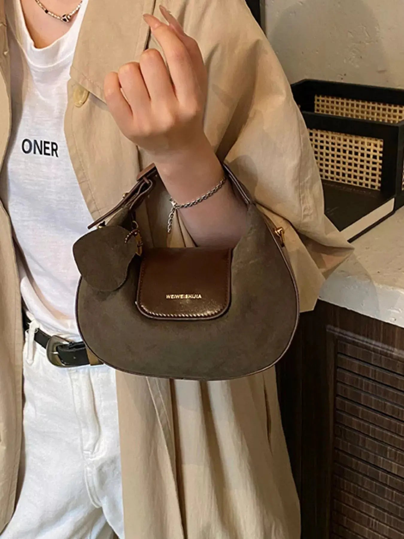 Top Handle Crossbody Bag Simply Love