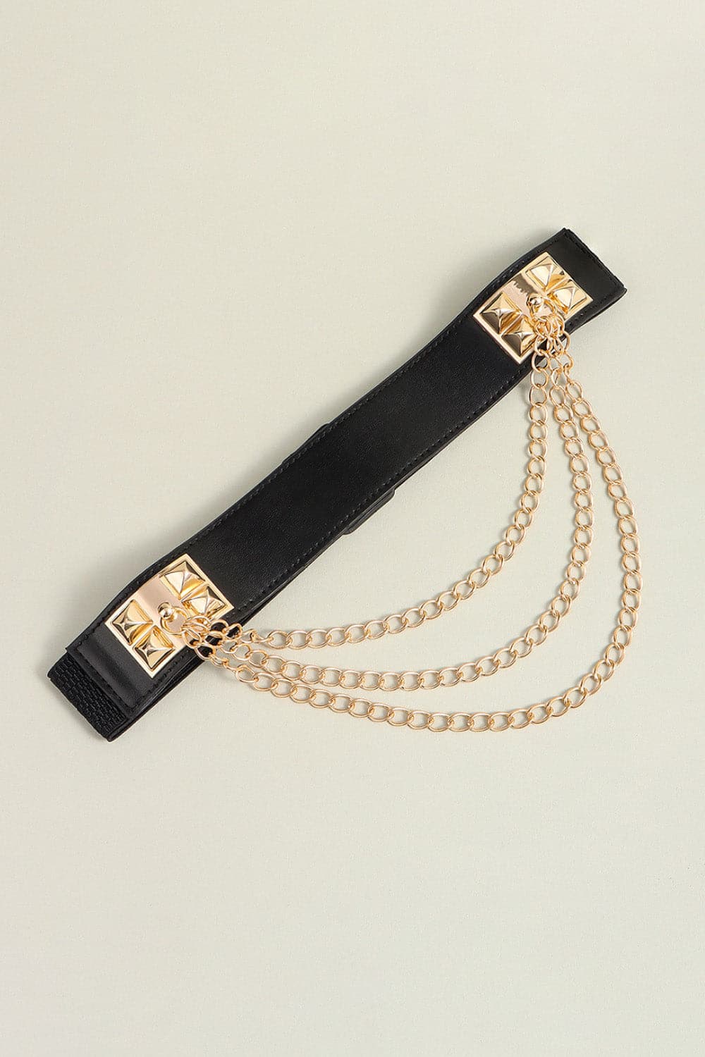 Elastic Belt with Chain.