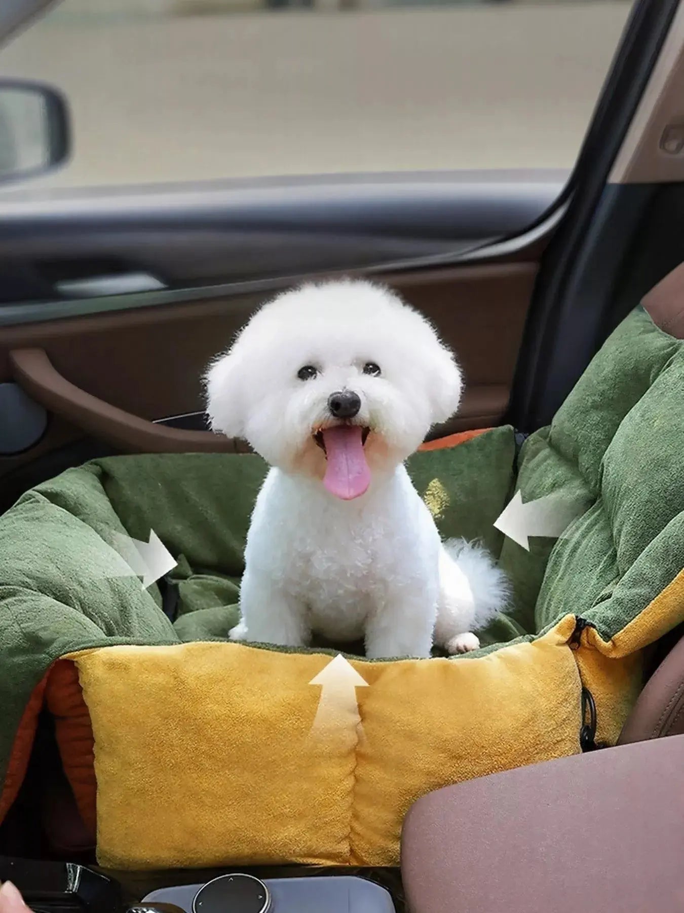 Comfortable & Secure Pet Car Seat Bed Simply Love