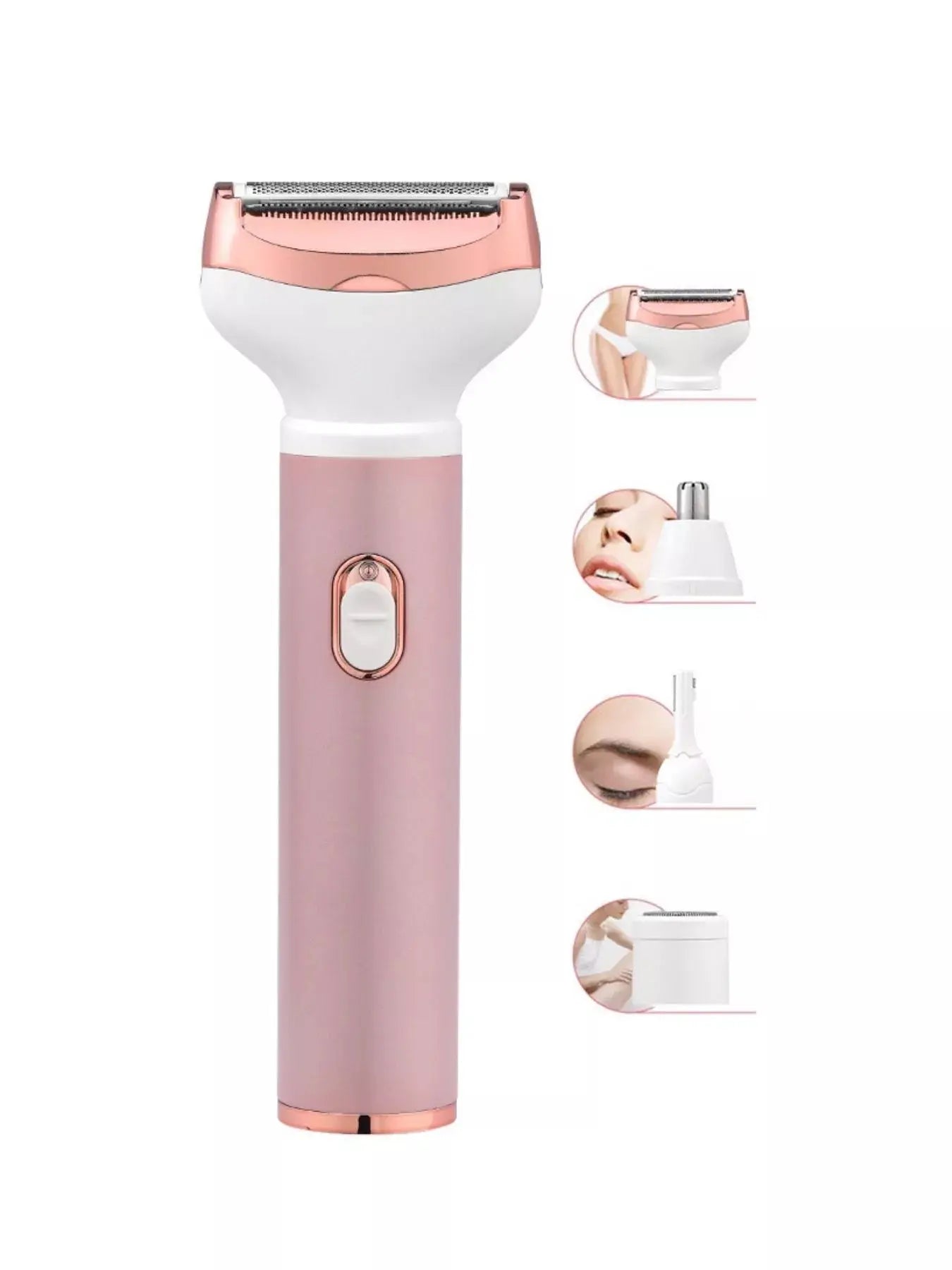 4-in-1 Rechargeable Painless Hair Removal Epilator Simply Love