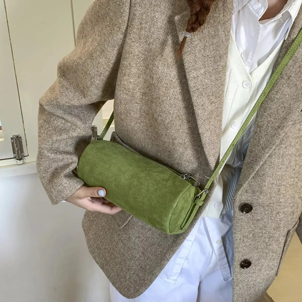 Retro Cylinder Shoulder Bag Simply Love