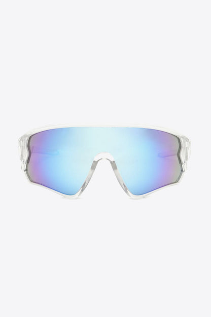 Polycarbonate Shield Sunglasses.