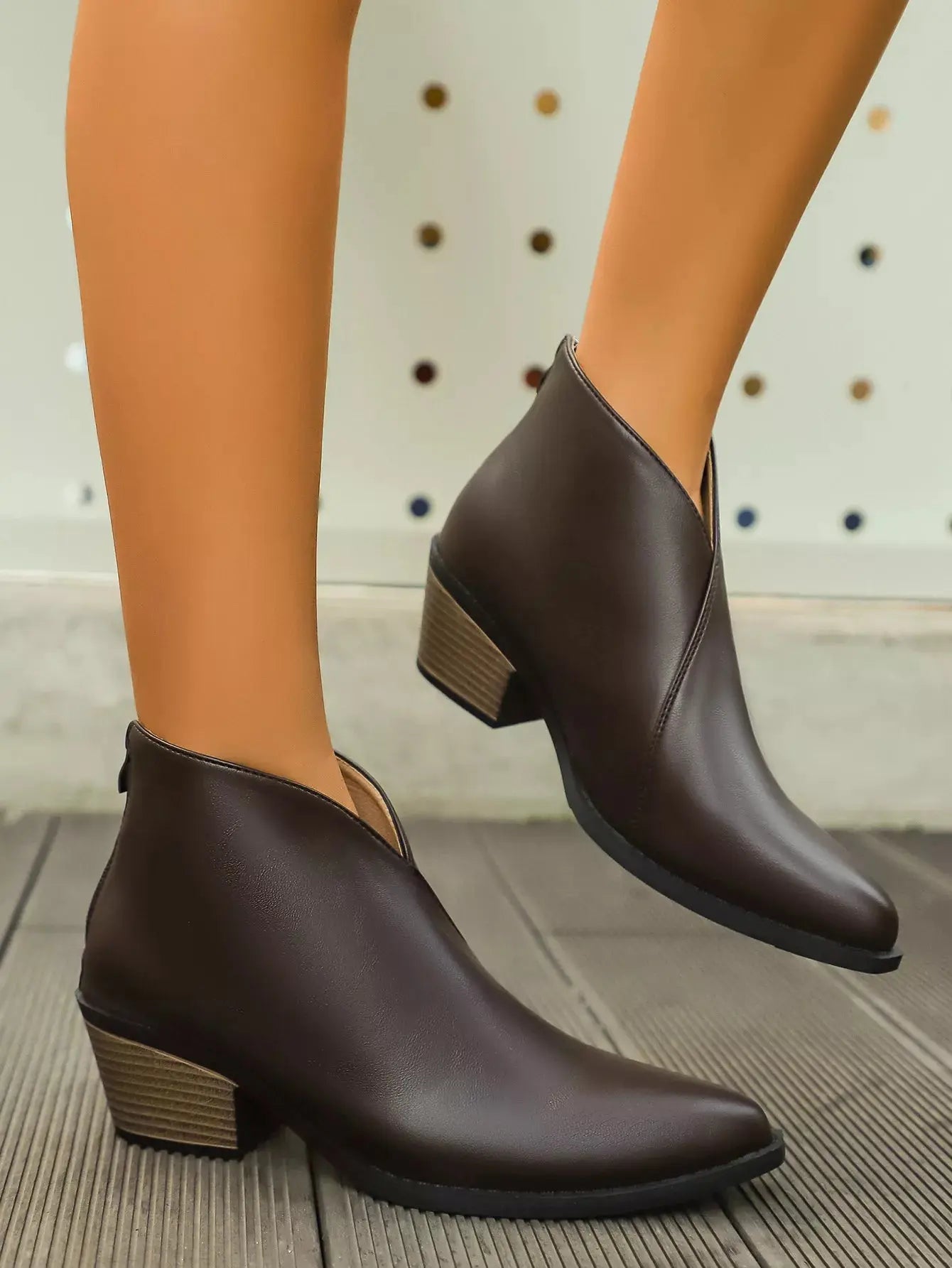 Pointed-Toe Ankle Boots Simply Love