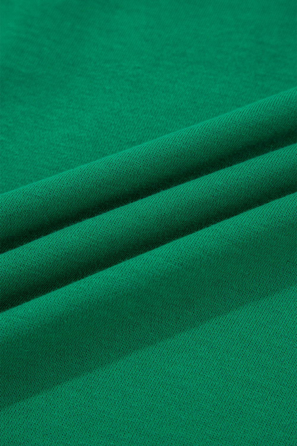 Dark Green Contrast Piping Crewneck Pullover Mini Skirt Set Dear-Lover Dropshipping