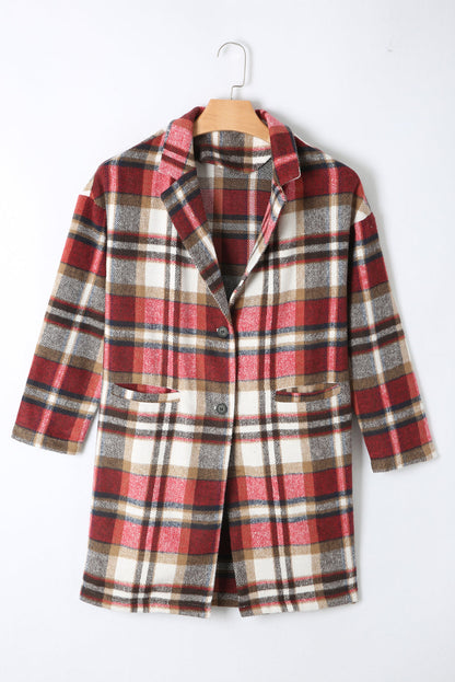 Everyday Plaid Coat