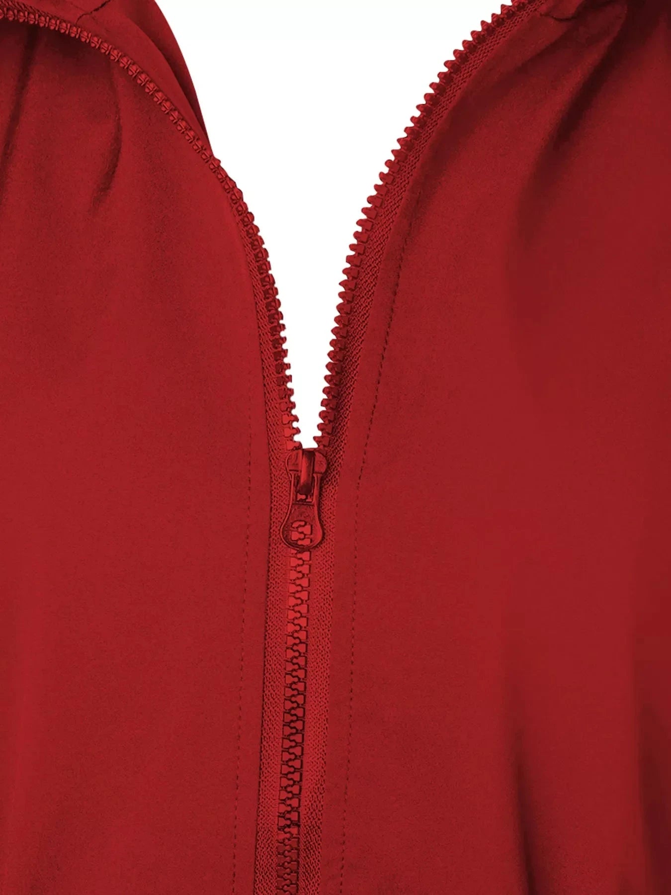 Zip Up Waterproof Hooded Outerwear With Pockets And Drawstring Simply Love