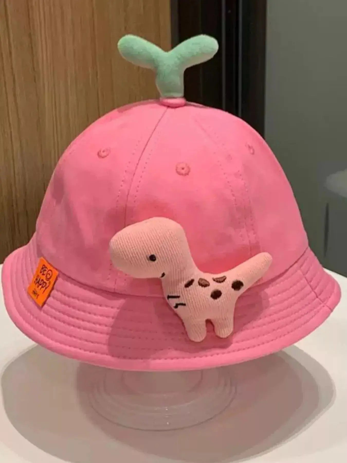 Children's Dinosaur & Sprout Decor Bucket Hat Simply Love