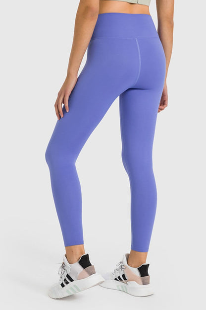 High Waist Ankle-Length Yoga Leggings.