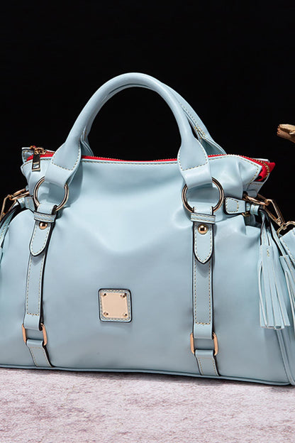 Opulent Orbit Handbag with Tassels – Large Capacity Glam Bag