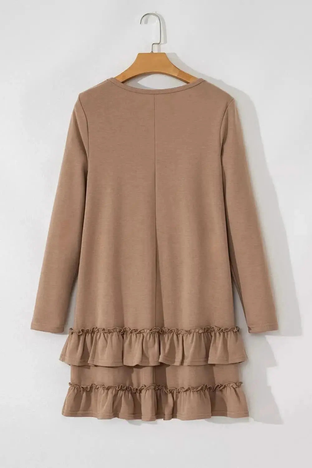 Playful Ruffled Mini Dress - Love Salve 