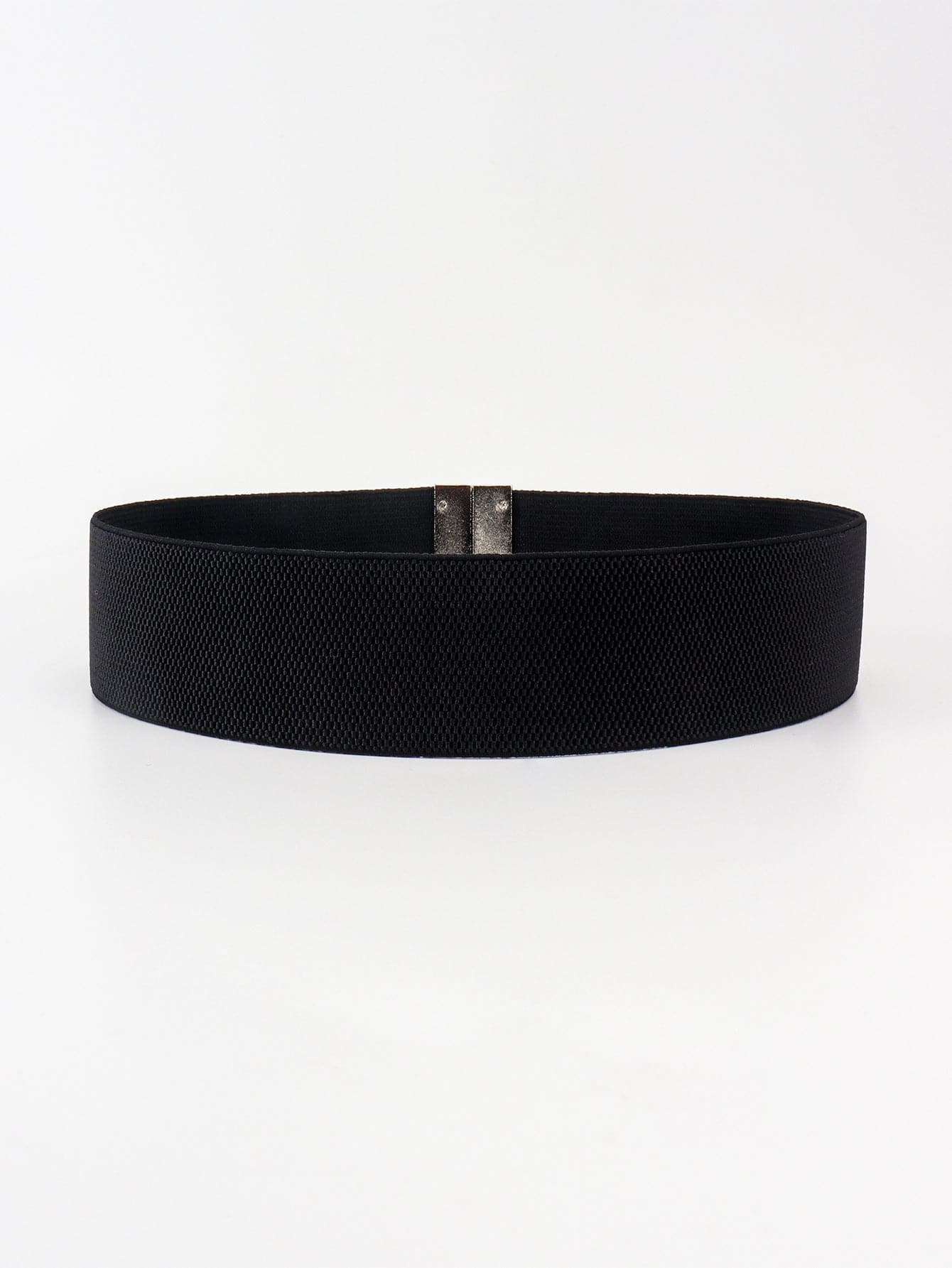 Alloy Buckle Elastic Belt.