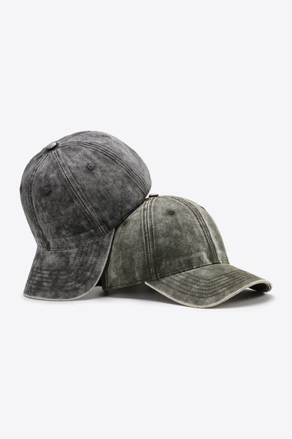 Plain Adjustable Baseball Cap.