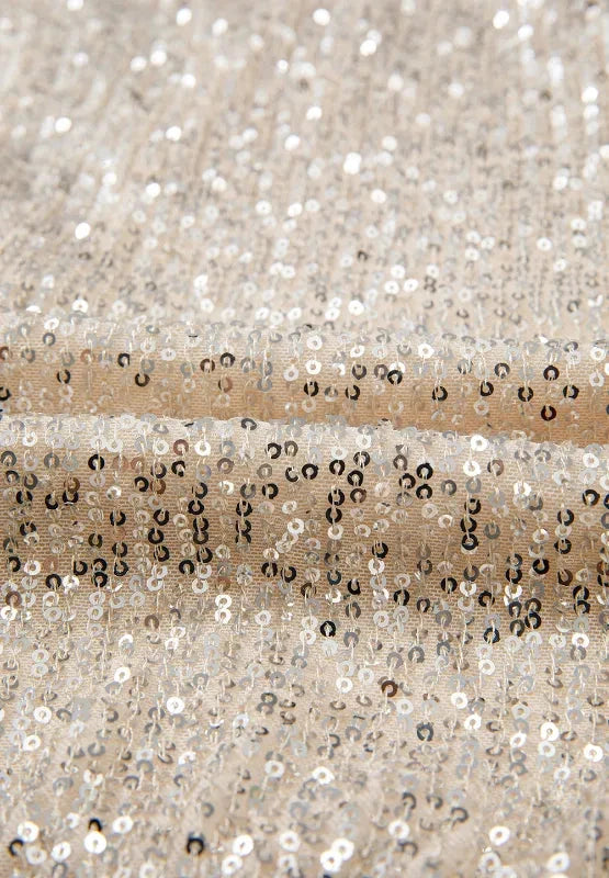 Sequin Surplice Long Sleeve Bodysuit Coco’s Tee Boutique