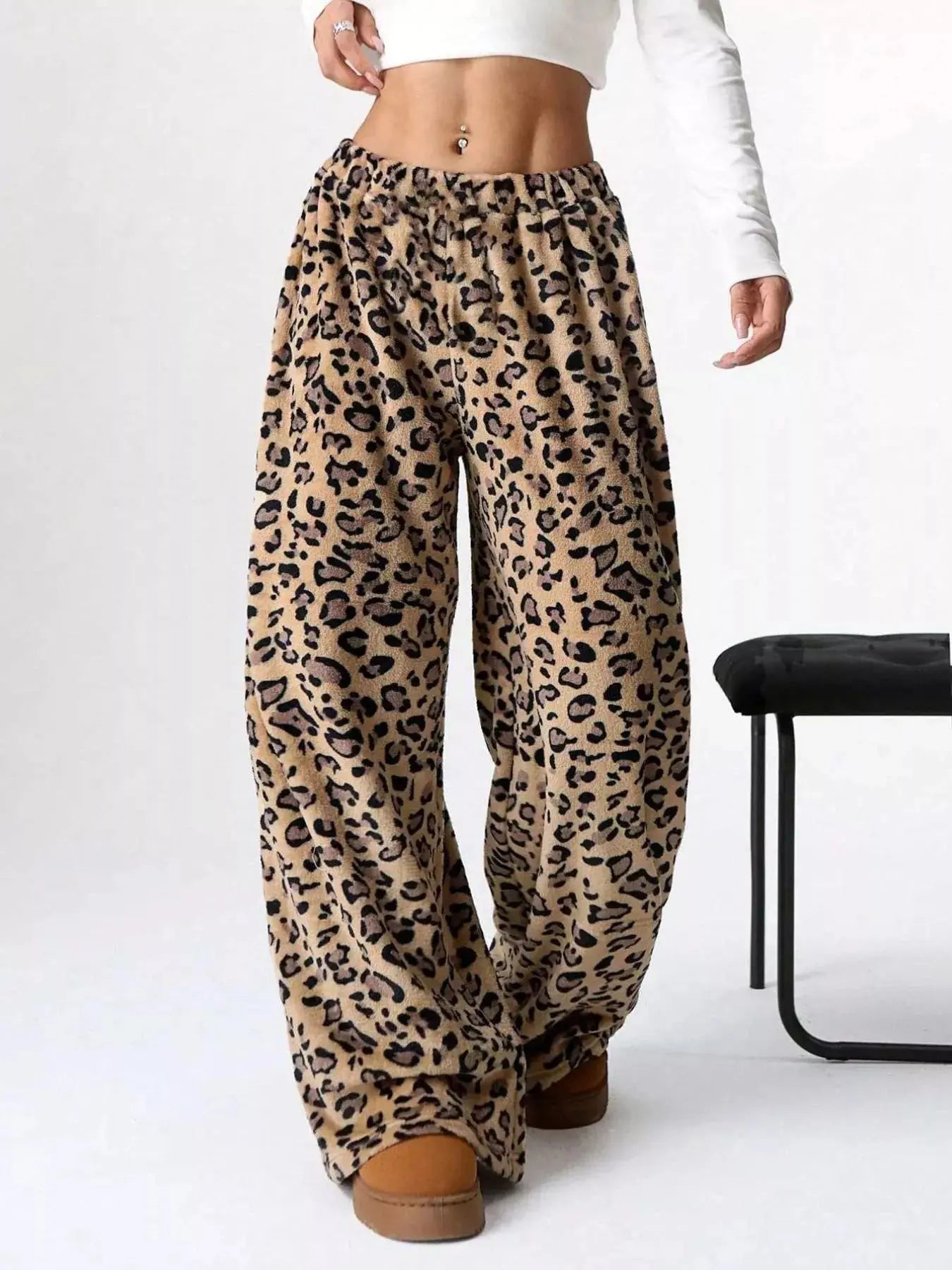 Drawstring Wide Leg Pants Simply Love