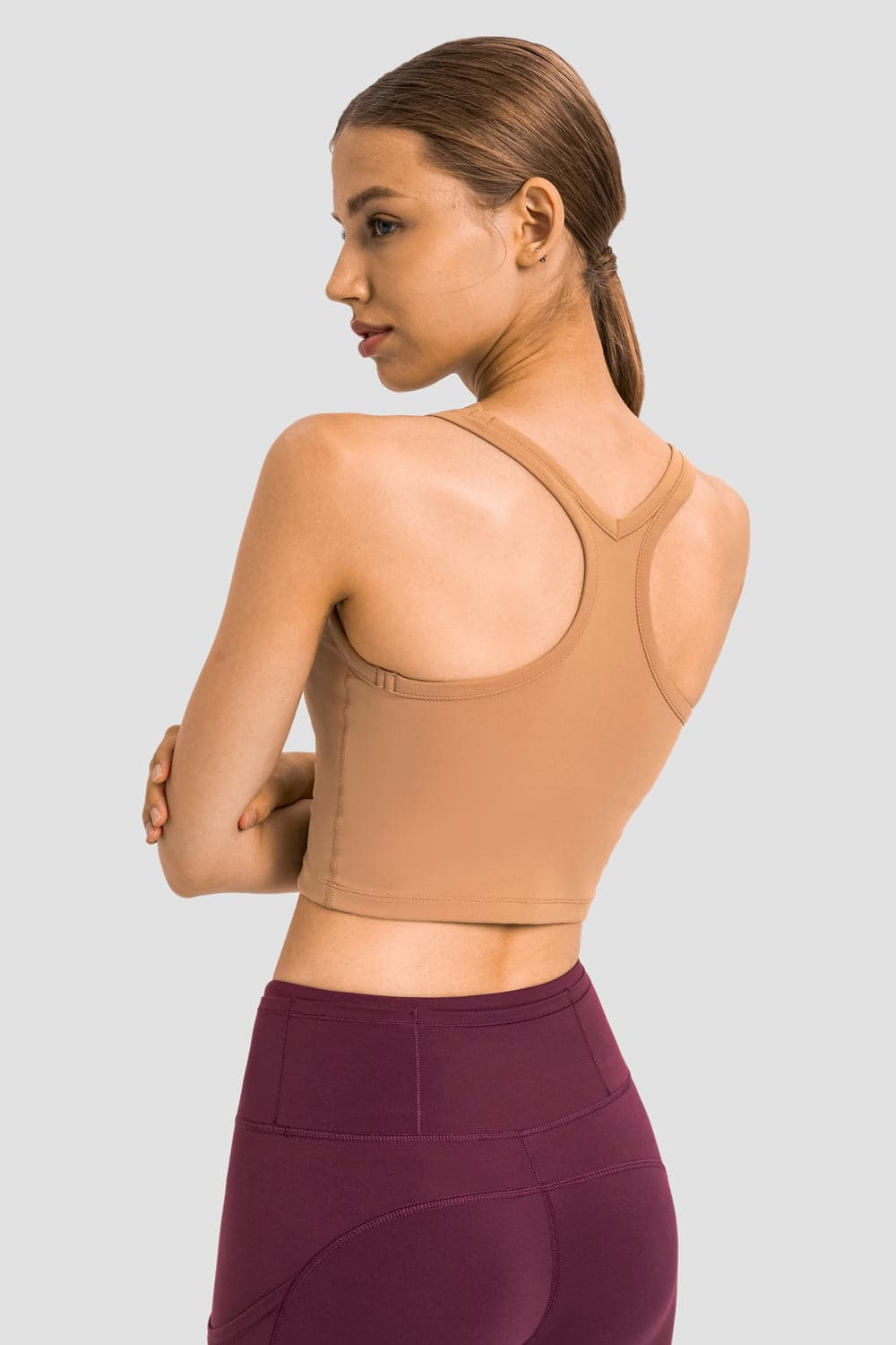 Racerback Sports Bra.