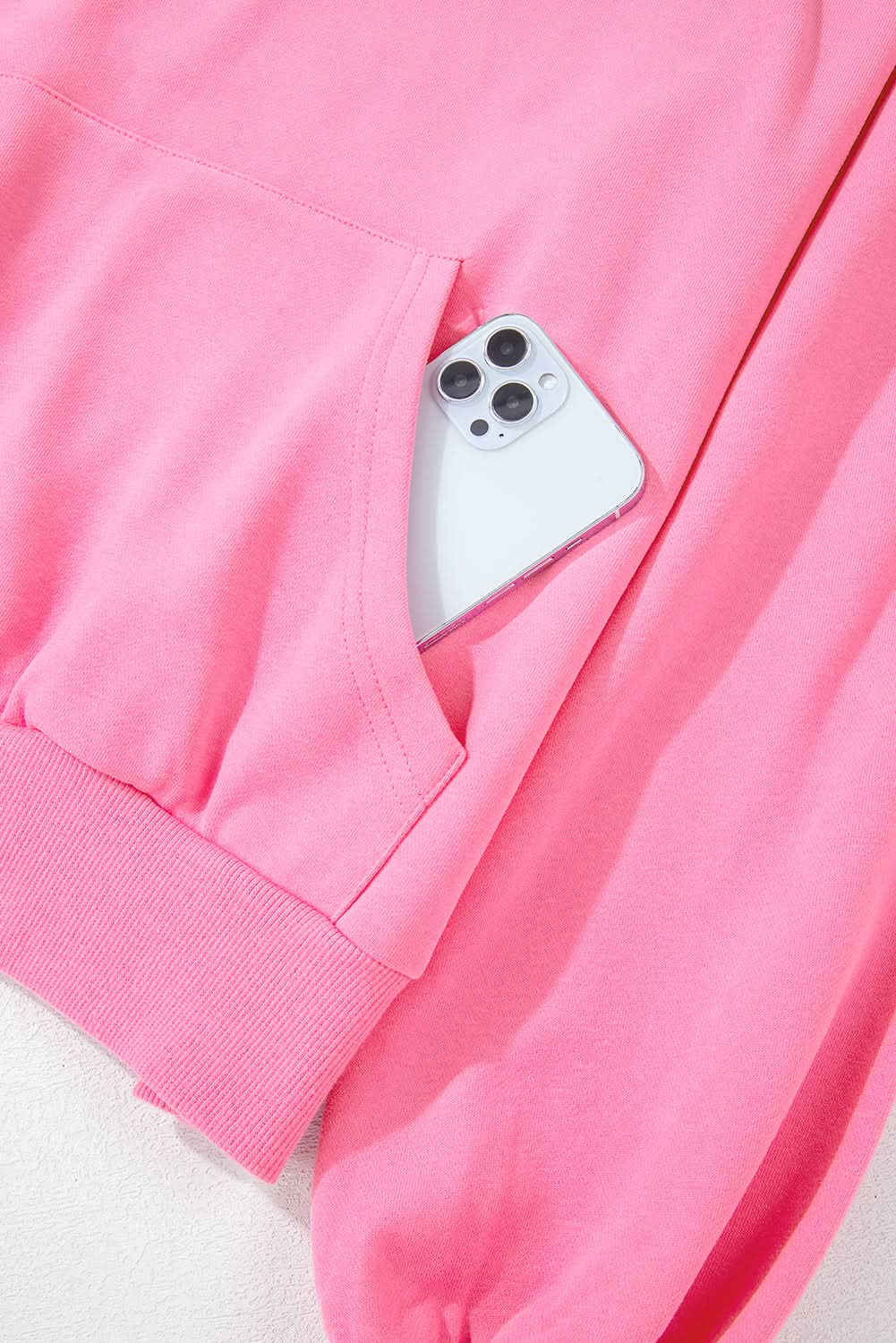 Cozy bonbon zip-up sweatshirt - Love Salve 