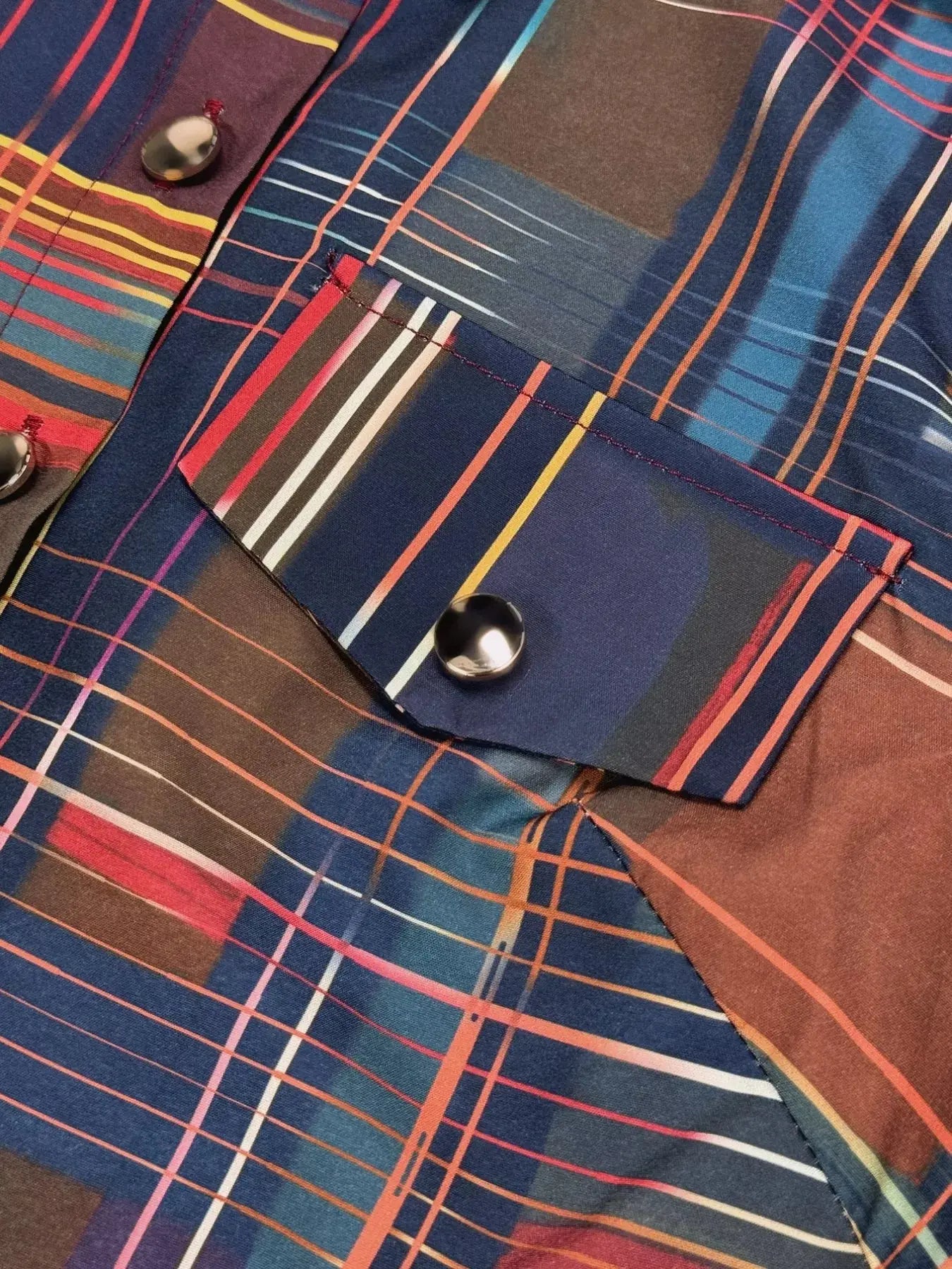 Plaid Long Sleeve Shirt Dress Simply Love