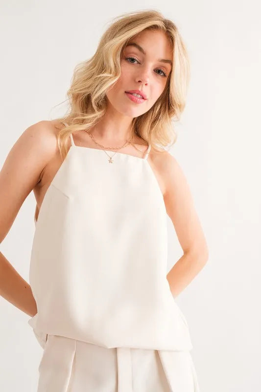 And The Why Sleeveless Basic Cami Top - Love Salve 