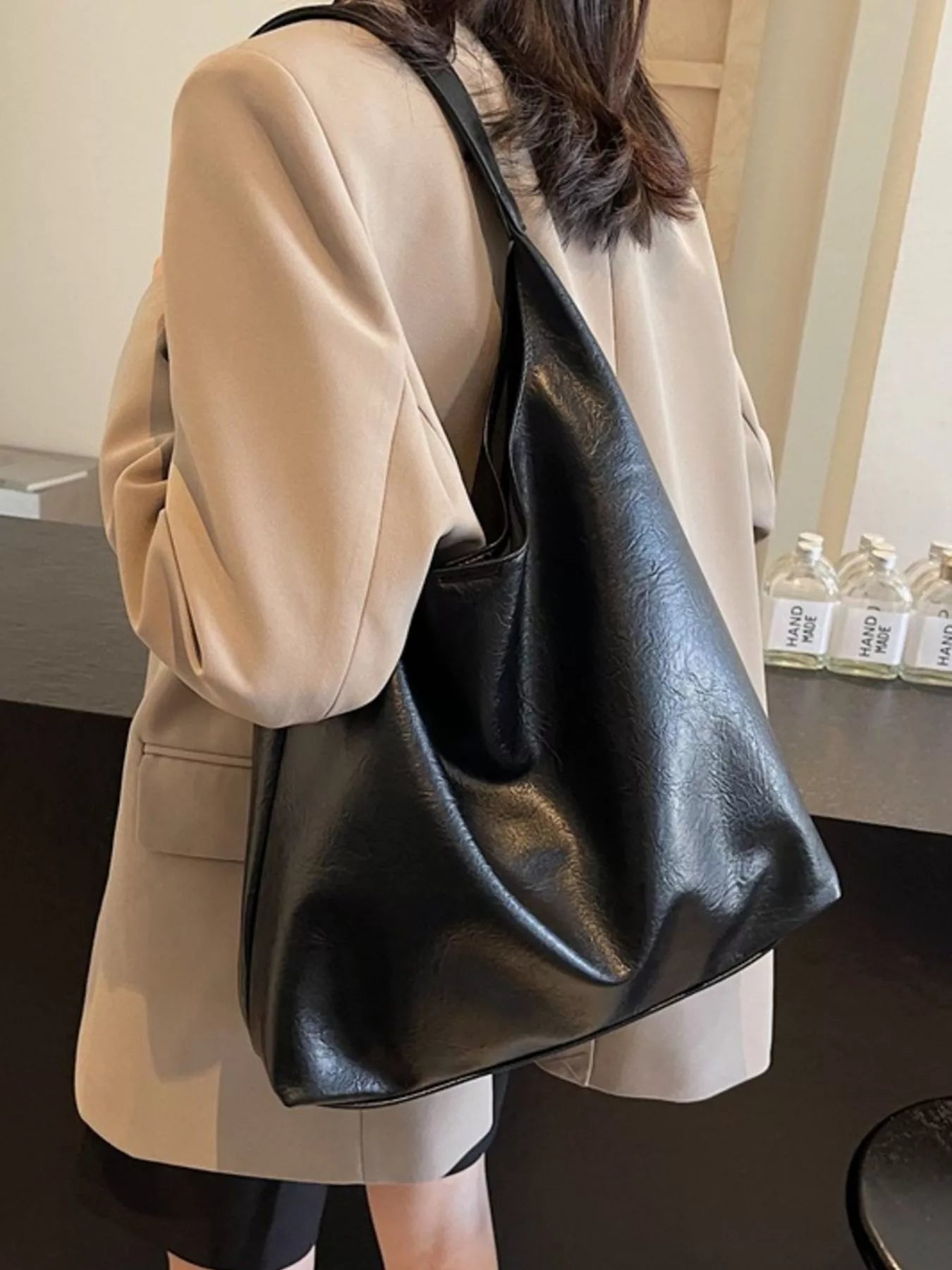PU Leather Tote Bag Simply Love