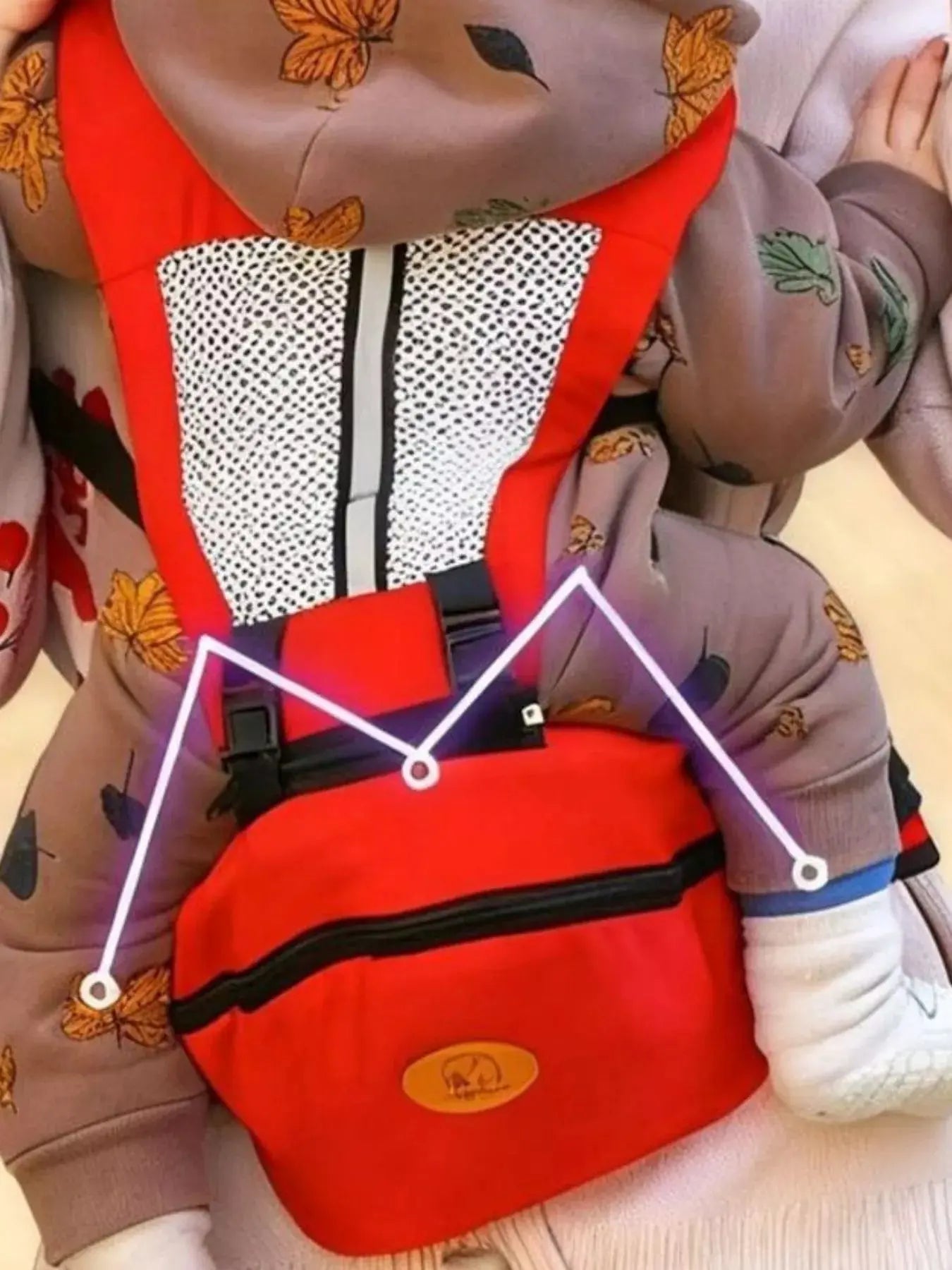 Ergonomic Baby Waist Seat Simply Love