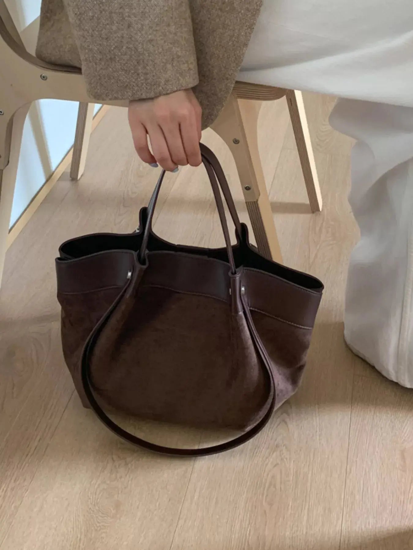 Lightweight Classic Color Tote Bag Simply Love