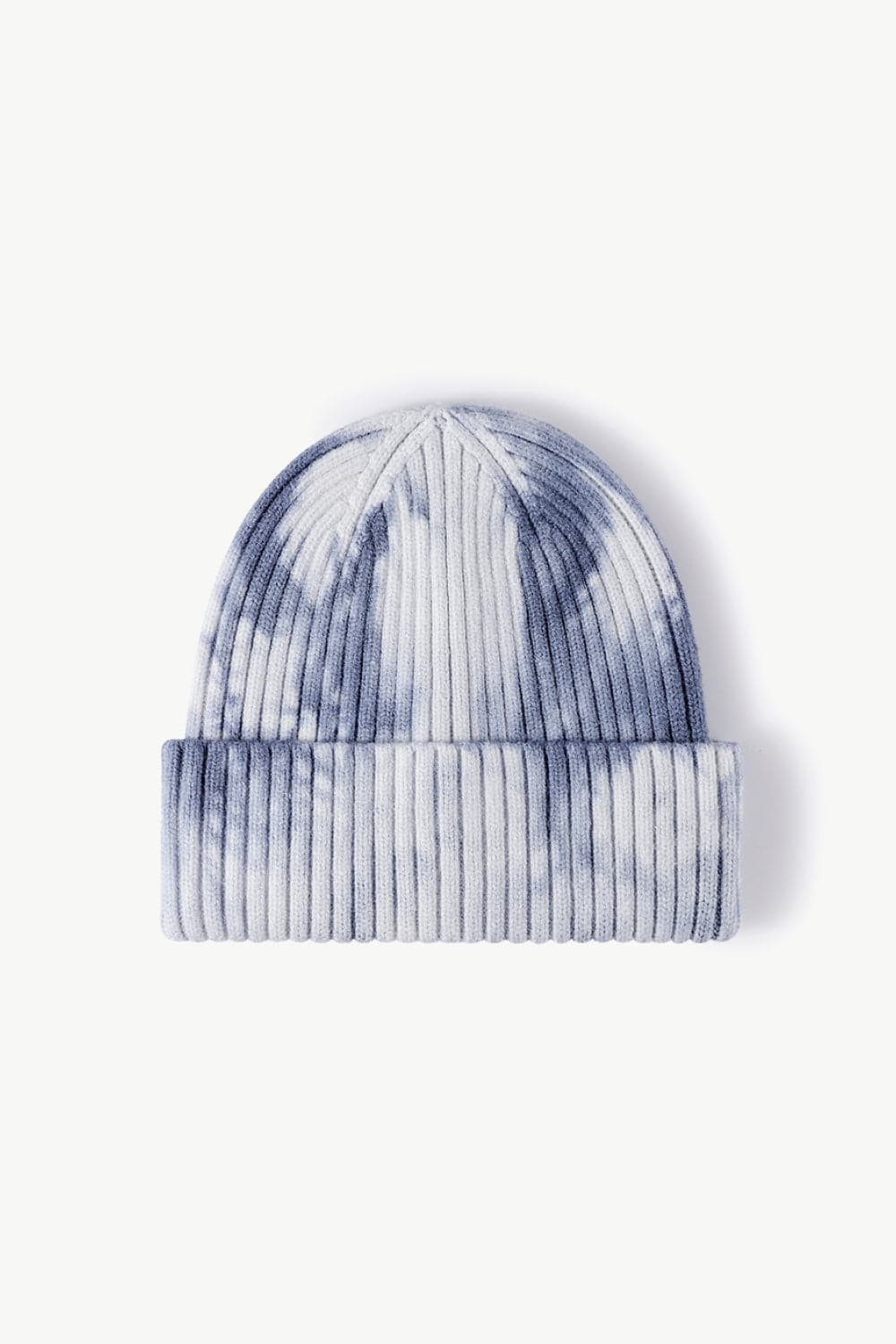 Tie-Dye Ribbed Cuffed Beanie.