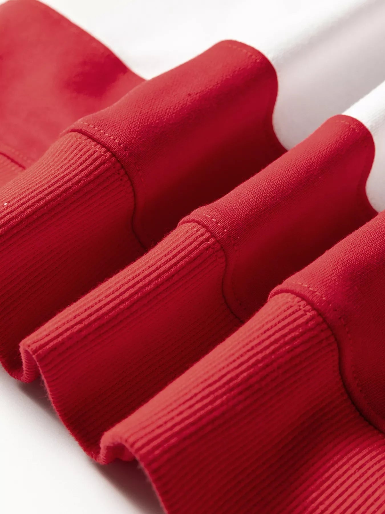 Colorblock Drop Shoulder Baggy Sweatshirt Simply Love