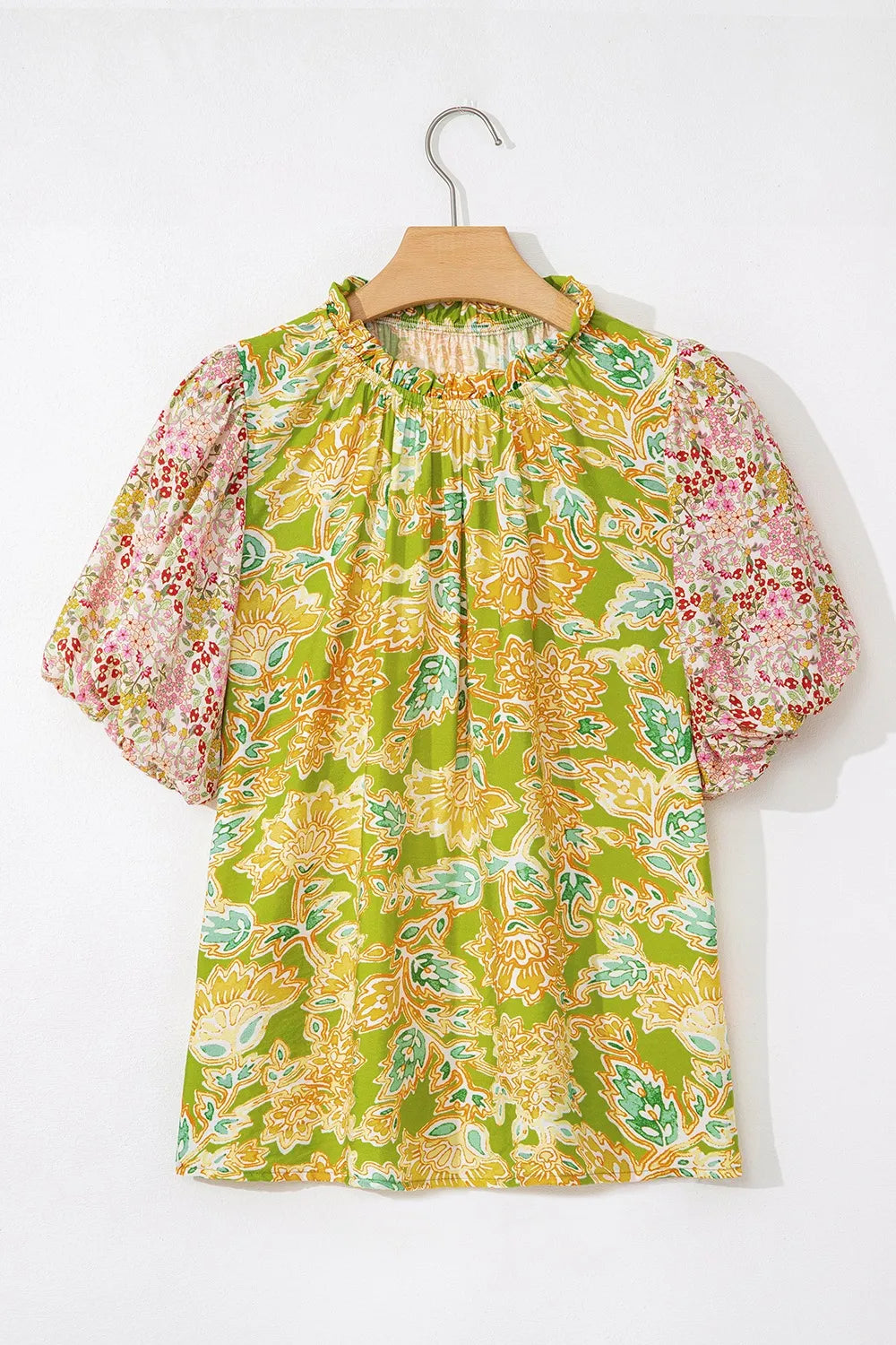 Simply Love: Bubble Sleeve Blouse