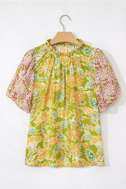 Simply Love: Bubble Sleeve Blouse