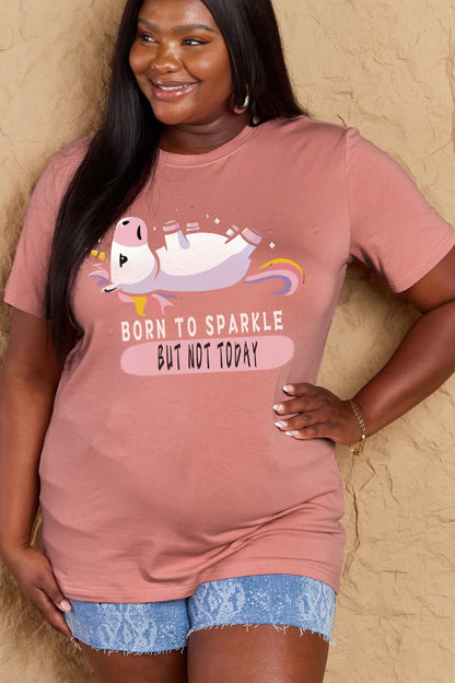 Simply Love: Sparkle Tee - Soft Cotton