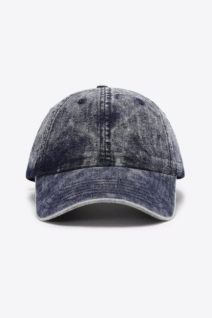 Plain Adjustable Baseball Cap.