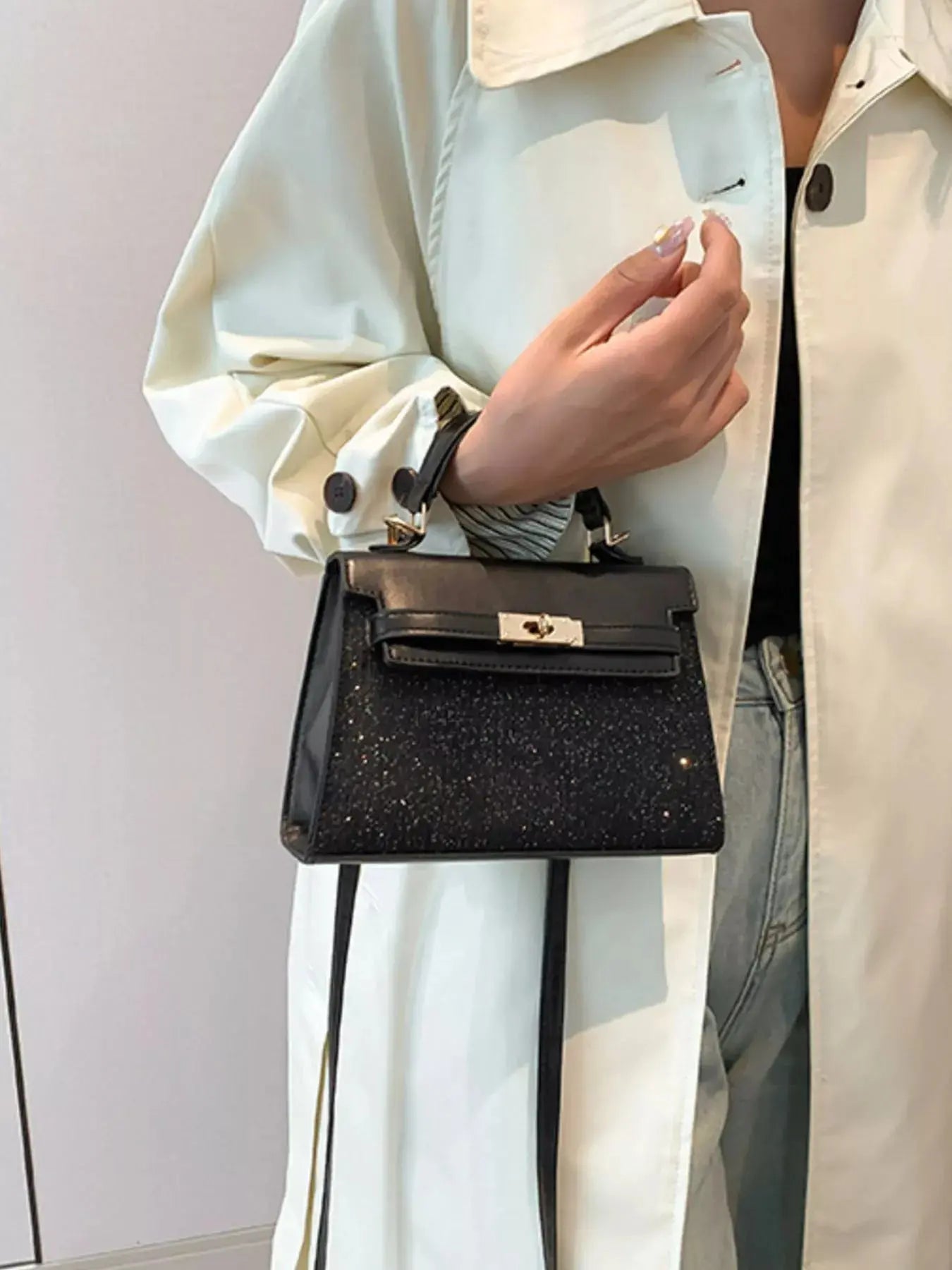 Adjustable Strap Mini Crossbody Bag Simply Love