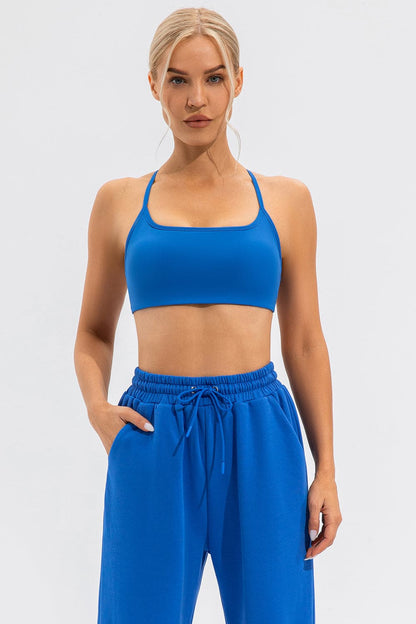 Crisscross Spaghetti Strap Active Cami.