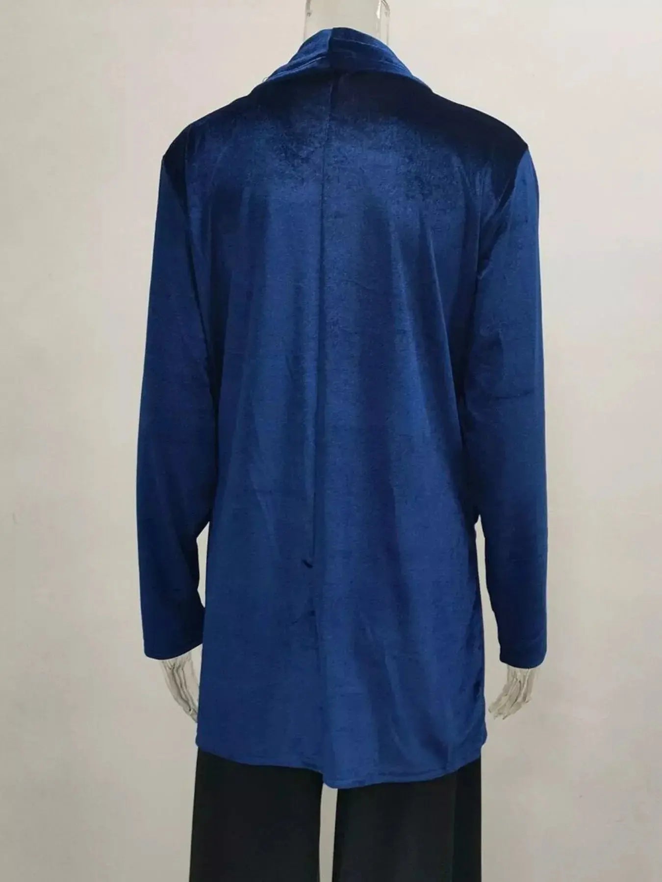 Velvet One Button Outerwear Simply Love