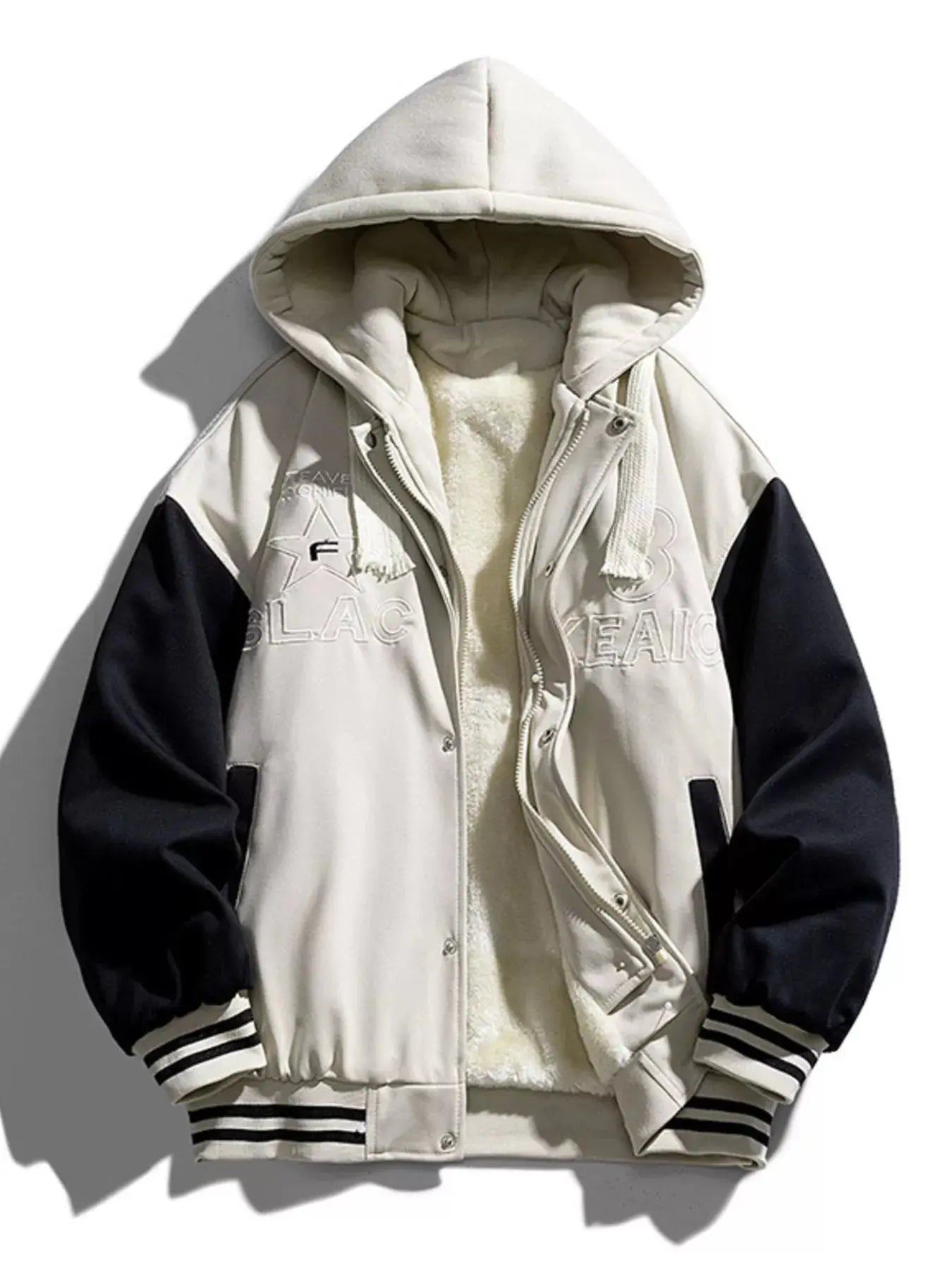 Men's Full Size Zip Up Hooded Jacket Plus Size Simply Love